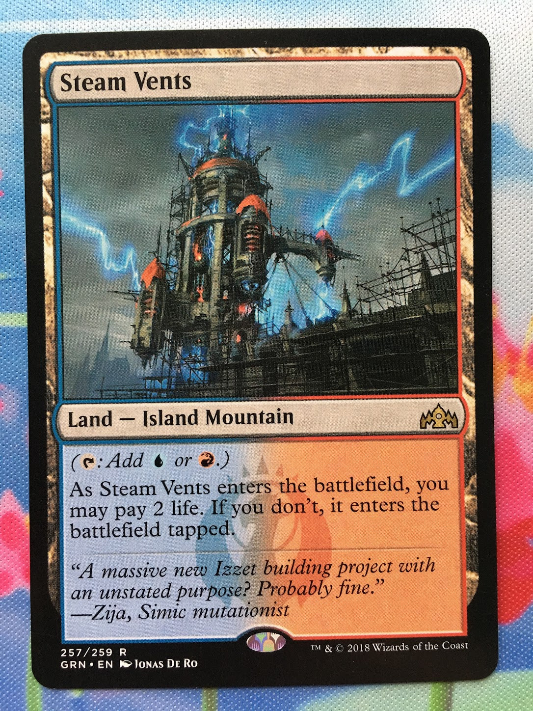 Steam Vents - Guilds of Ravnica #257 - No Foil