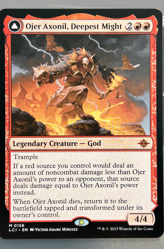 Ojer Axonil, Deepest Might - The Lost Caverns of Ixalan #158 - No Foil