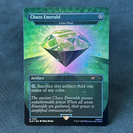 Lotus Petal (Chaos Emerald) - Secret Lair #7031 a #7037 - Foil