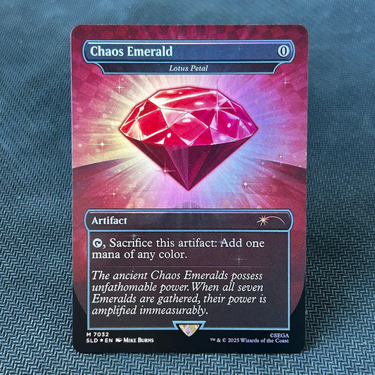 Lotus Petal (Chaos Emerald) - Secret Lair #7031 a #7037 - Foil