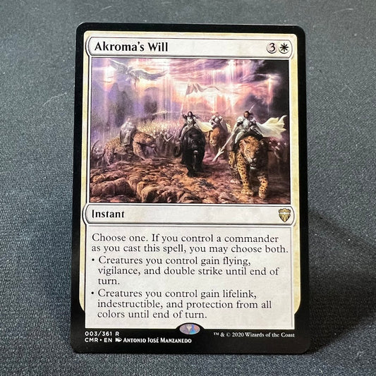 Akroma's Will - Commander Legends #3 - No Foil