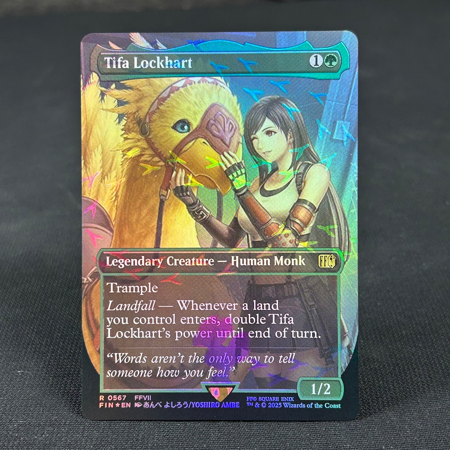 Tifa Lockhart - Final Fantasy #567 - Chocobo Track Foil