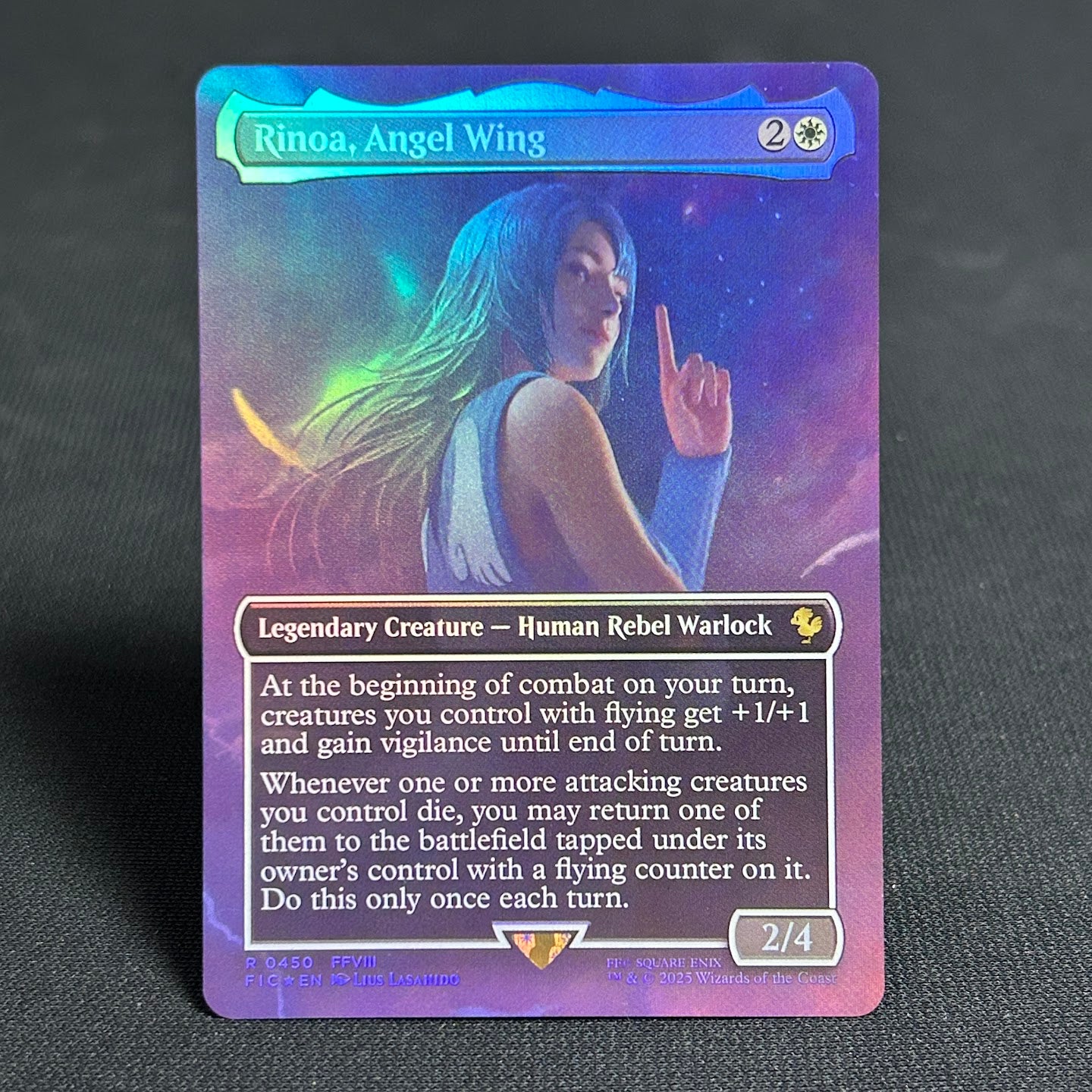 Rinoa, Angel Wing - Final Fantasy Commander #450 - Foil