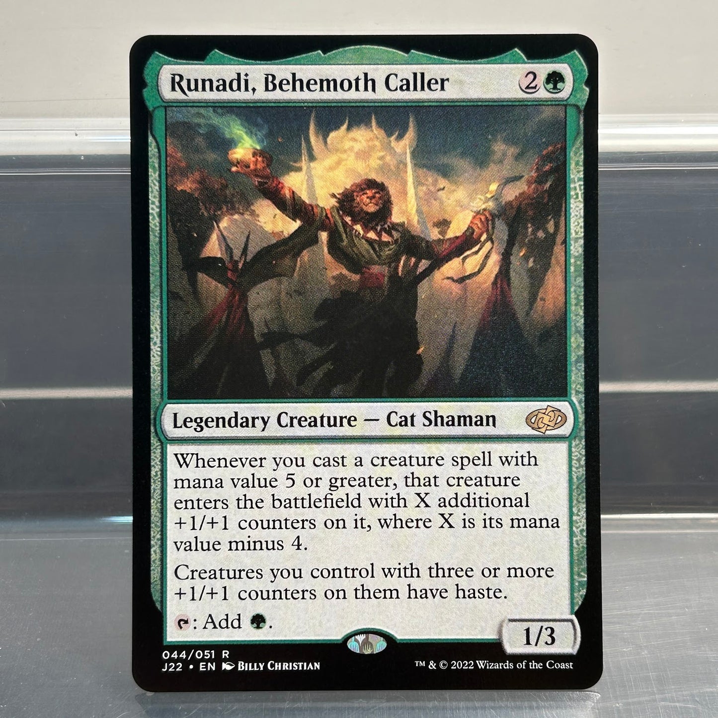 Runadi, Behemoth Caller - Jumpstart 2022 #44 - No Foil