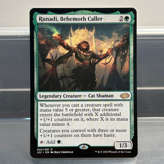 Runadi, Behemoth Caller - Jumpstart 2022 #44 - No Foil
