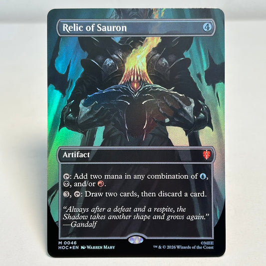 Relic of Sauron - The Hobbit Commander #46 - Foil