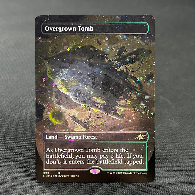 Overgrown Tomb - Unfinity #535 - Galaxy Foil