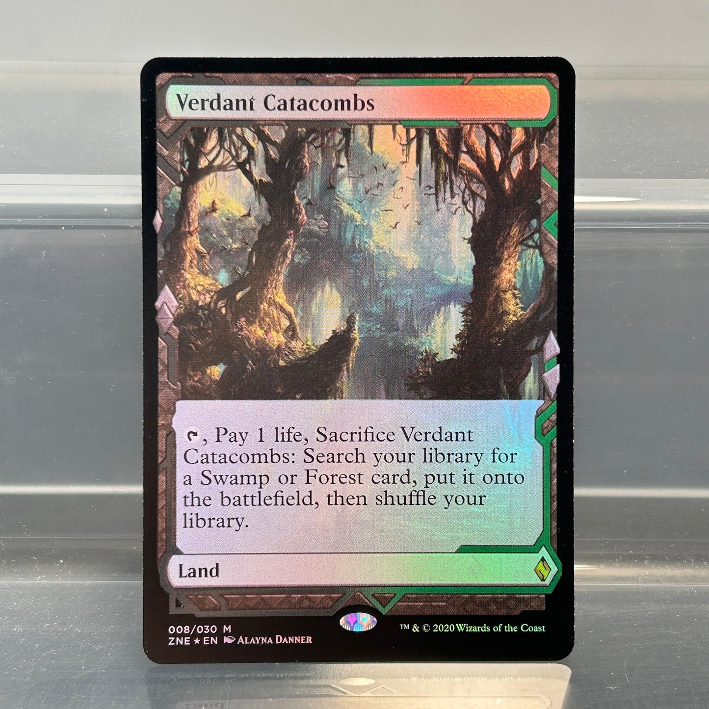 Verdant Catacombs - Zendikar Rising Expeditions #8 - Foil