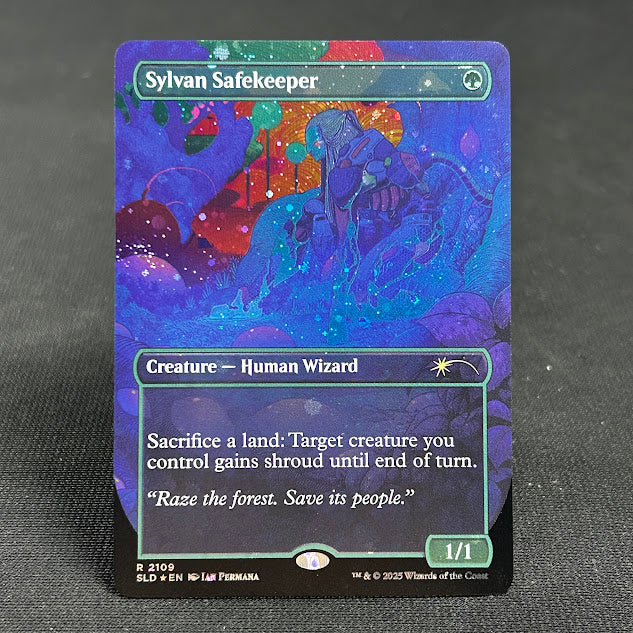 Sylvan Safekeeper - Secret Lair #2109 - Galaxy Foil