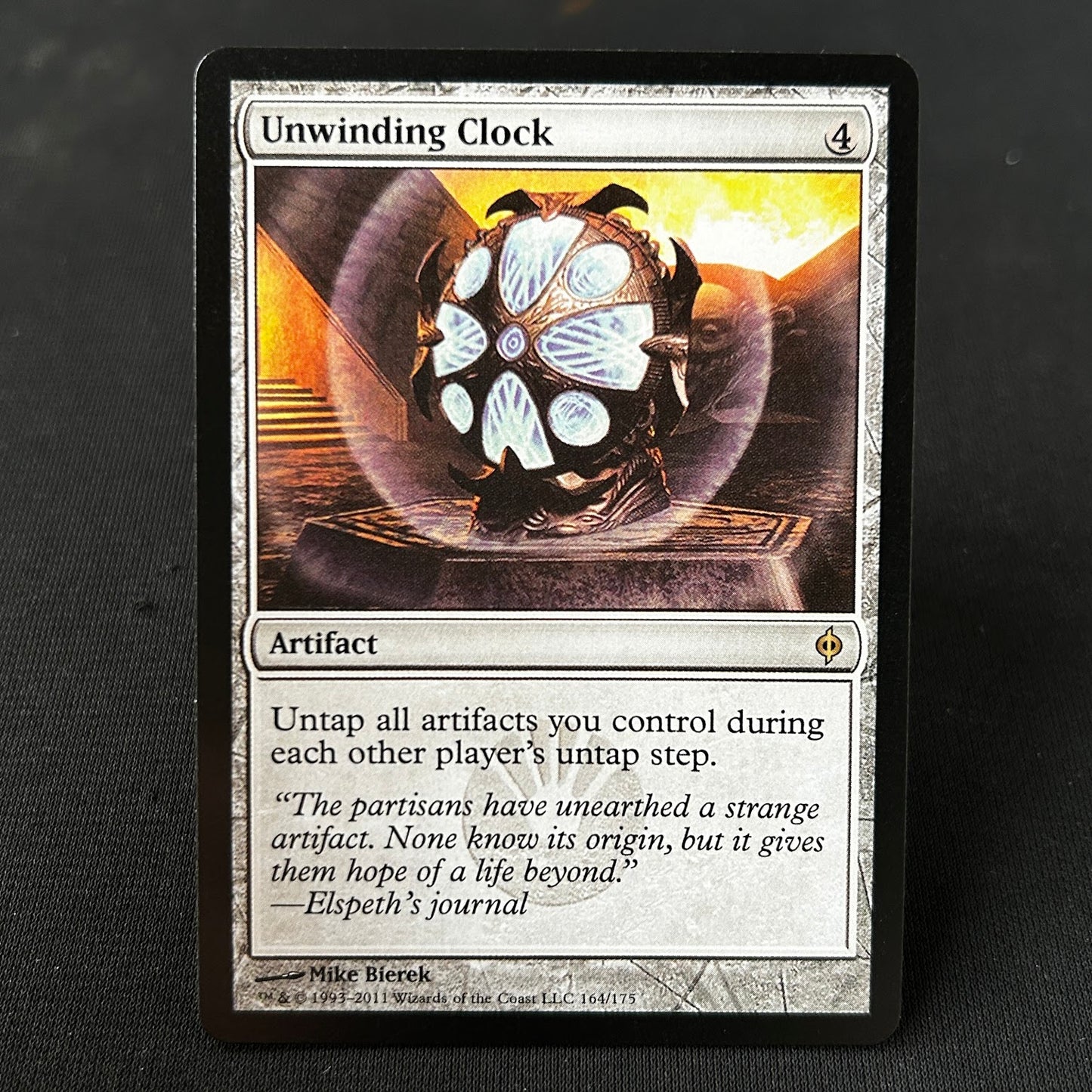 Unwinding Clock - New Phyrexia #164 - No Foil