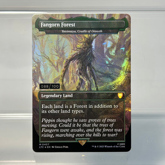 Yavimaya, Cradle of Growth (Fangorn Forest) - The Lord of the Rings Commander #407 - Foil