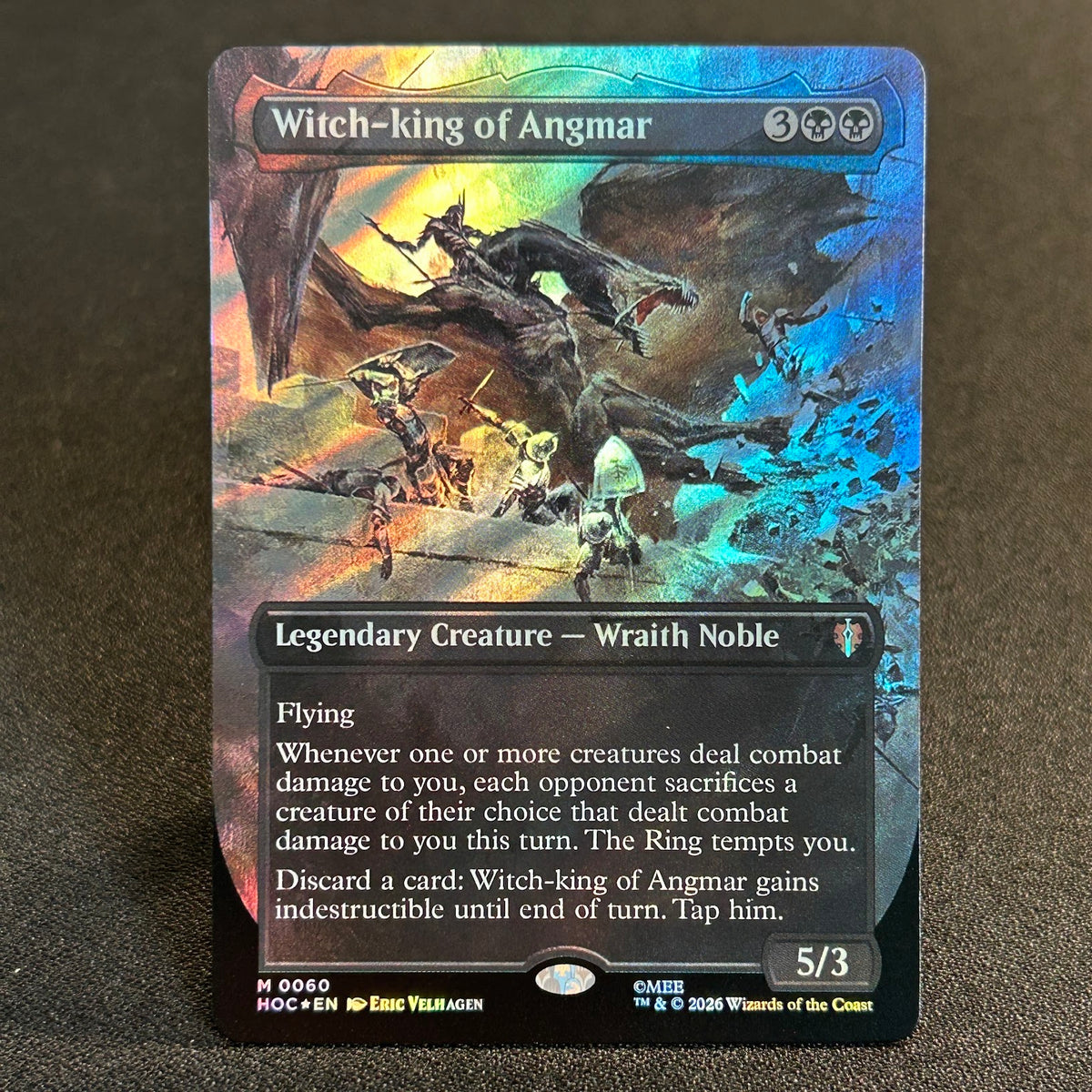 Witch-king of Angmar - The Hobbit Commander #60 - Surge Foil