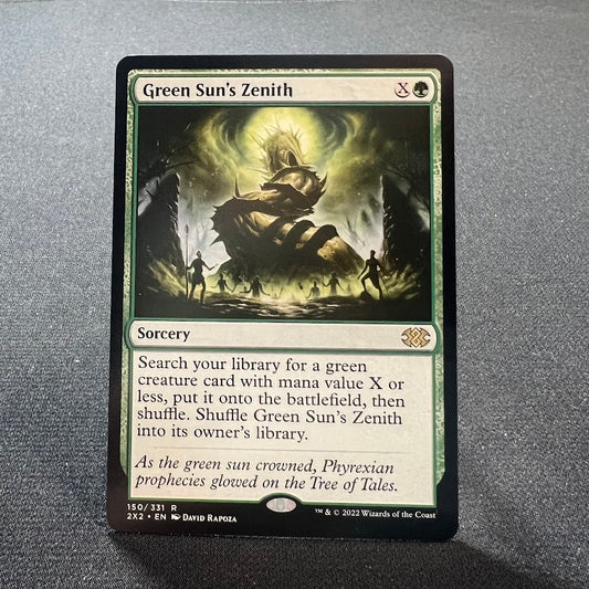 Green Sun's Zenith - Double Masters #150 - No Foil
