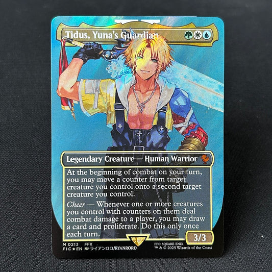 Tidus, Yuna's Guardian - Final Fantasy Commander #213 - Surge Foil