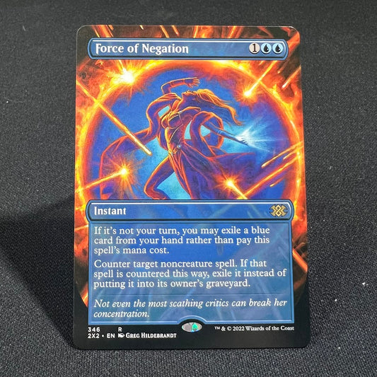 Force of Negation - Double Masters #346 - No Foil