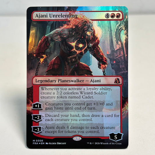 Ajani, Unrelenting - Reality Fracture #308 - Foil