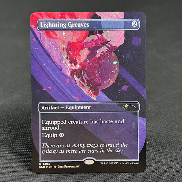 Lightning Greaves - Secret Lair #1493 - Galaxy Foil