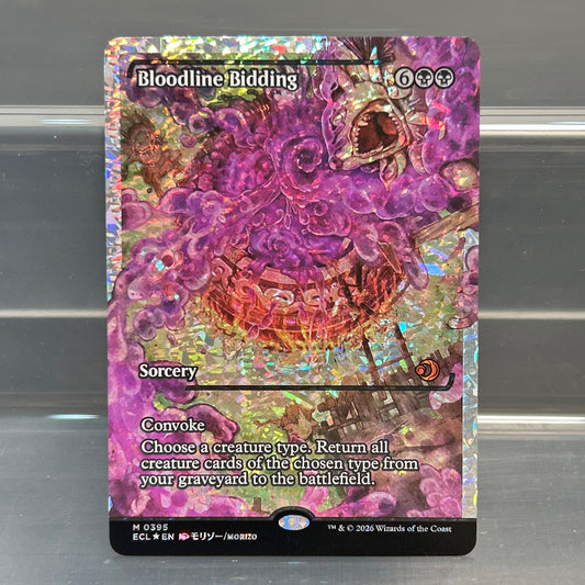 Bloodline Bidding - Lorwyn Eclipsed #395 - Fractured Foil