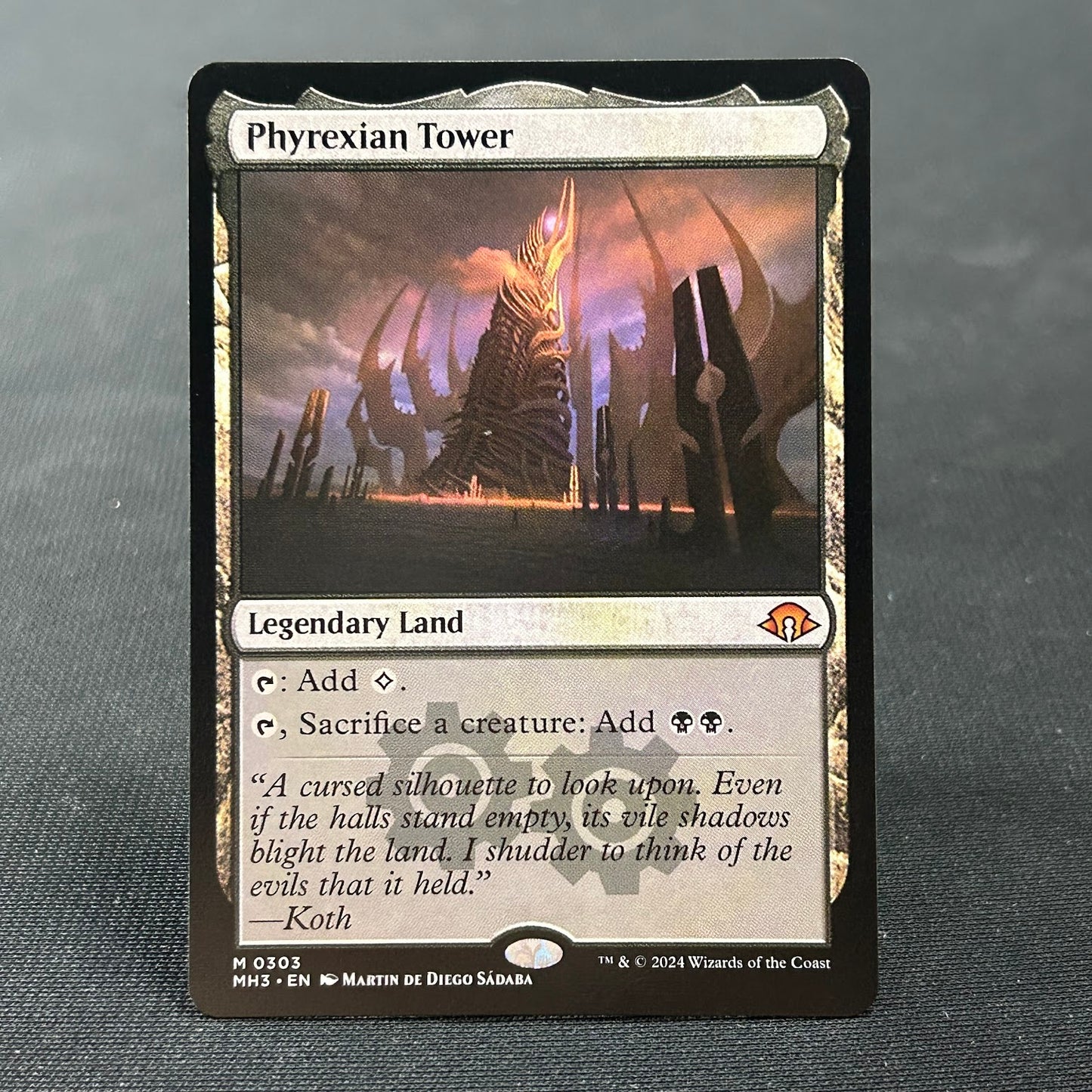 Phyrexian Tower - Modern Horizons 3 #303 - No Foil