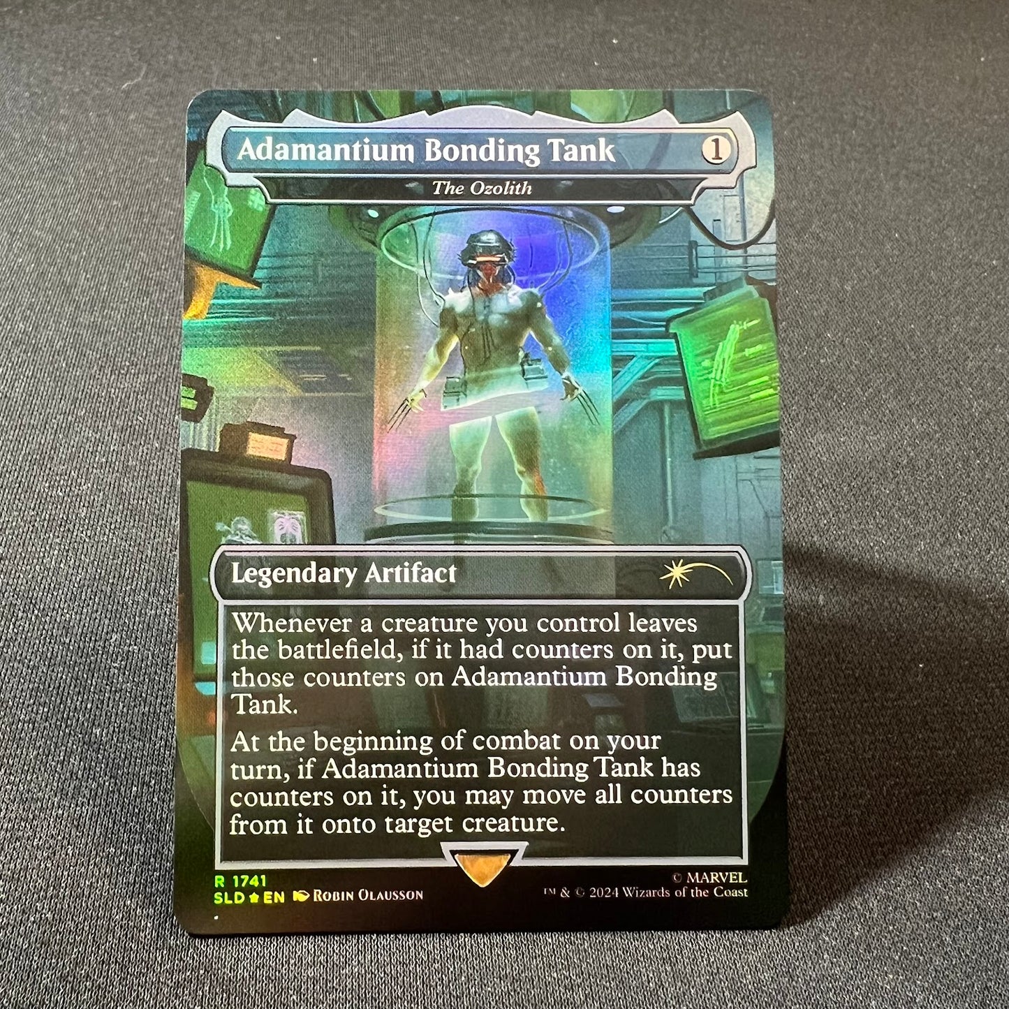 The Ozolith (Adamantium Bonding Tank) - Secret Lair #1741 - Foil