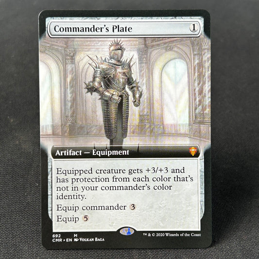 Commander's Plate - Commander's Legends #692 - No Foil