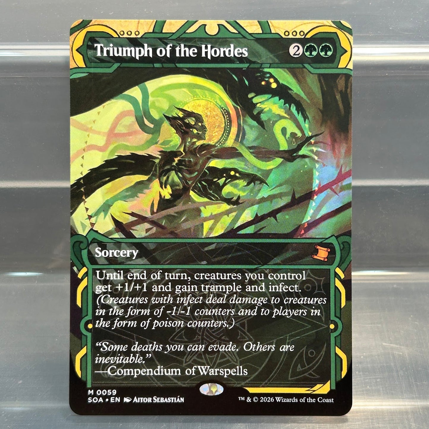 Triump of the Hordes - Secrets of Strixhaven Mystical Archive #59 - No Foil