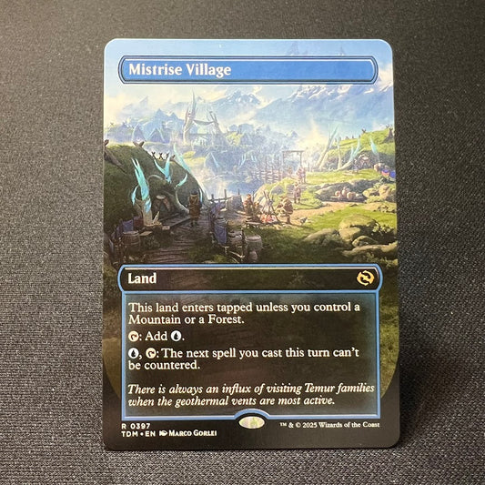 Mistrise Village - Tarkir: Dragonstorm #397 - No Foil
