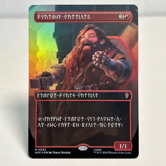 Dwarven Warriors - The Hobbit Commander #93 - Foil
