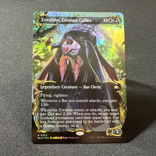 Zoraline, Cosmos Caller - Bloomburrow #355 - Raised Foil