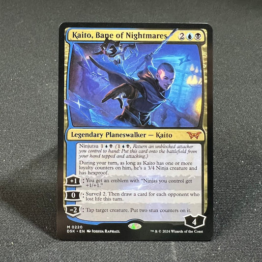 Kaito, Bane of Nightmares - Duskmourn: House of Horror #220 - No Foil