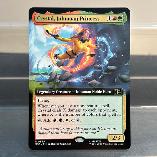 Crystal, Inhuman Princess - Marvel Super Heroes Commander #398 - No Foil