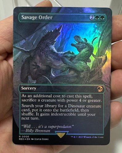 Savage Order - Jurassic World #6 - Foil
