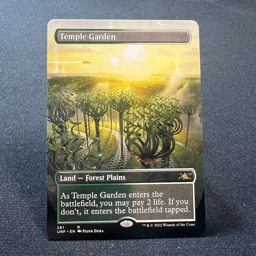 Temple Garden - Unfinity #281 - No Foil