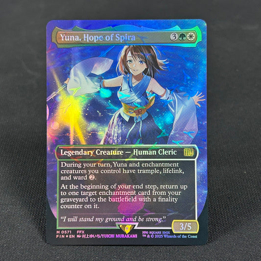 Yuna, Hope of Spira - Final Fantasy #571 - Chocobo Track Foil
