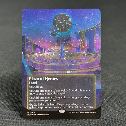 Plaza of Heros - Edge of Eternities #168 - Galaxy Foil