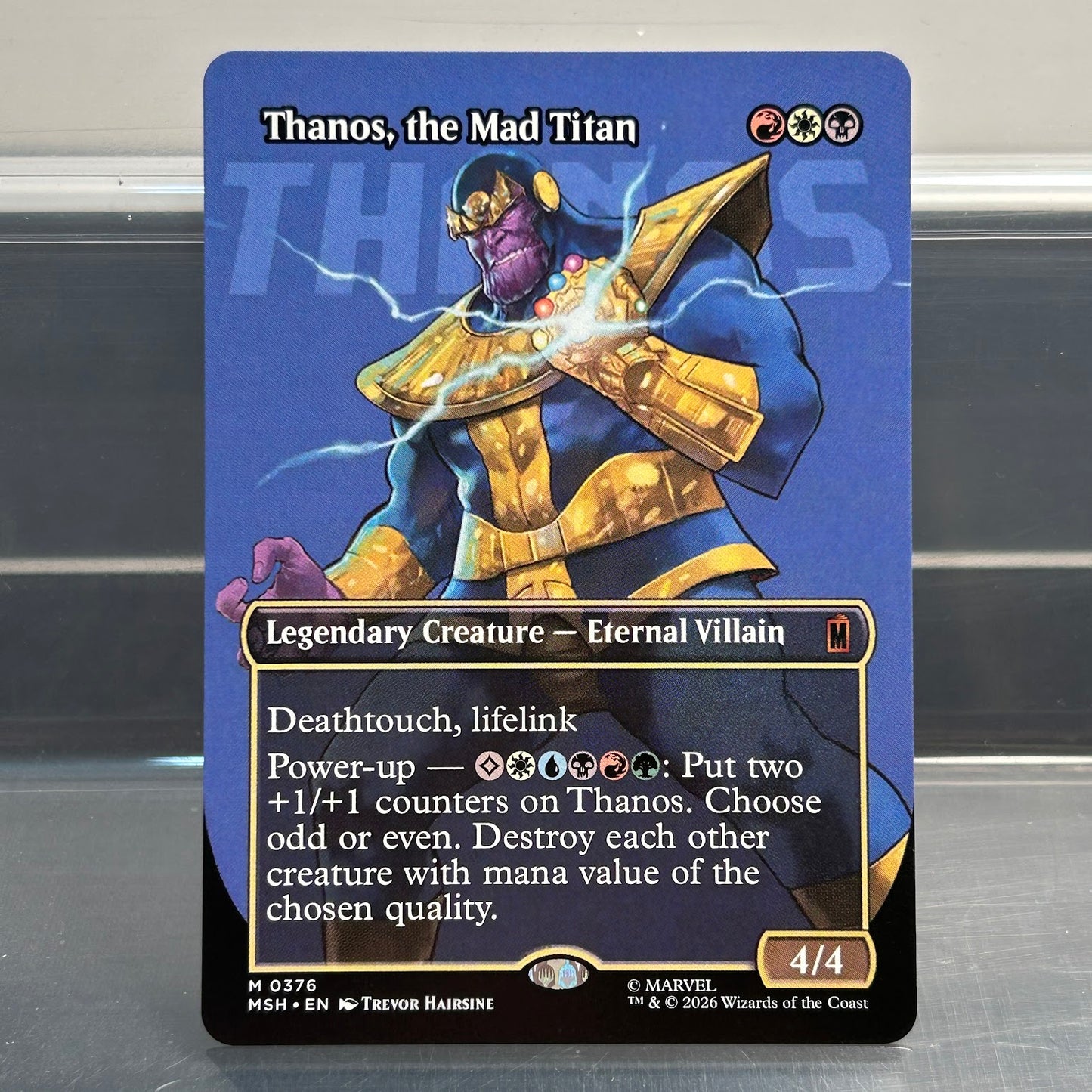Thanos, the Mad Titan - Marvel Super Heroes #376 - No Foil