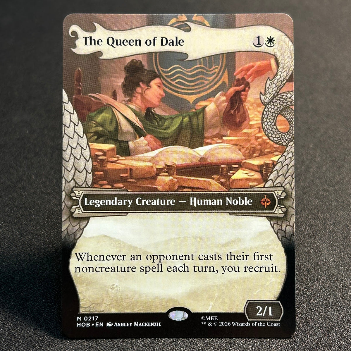 The Queen of Dale - The Hobbit #217 - No Foil