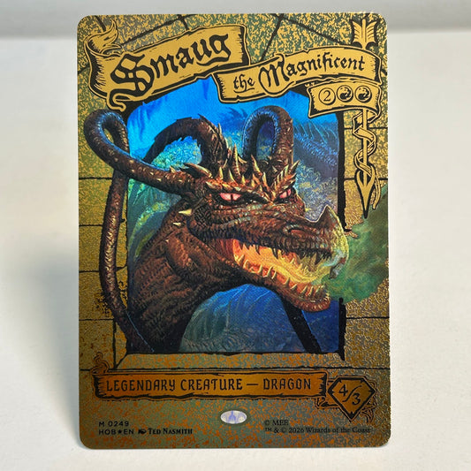 Smaug the Magnificent - The Hobbit #249 - Raised Foil