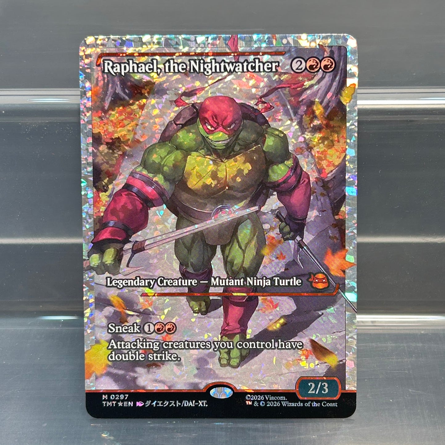 Raphael, the Nightwatcher- Teenage Mutant Ninja Turtles #297 - Fractured Foil