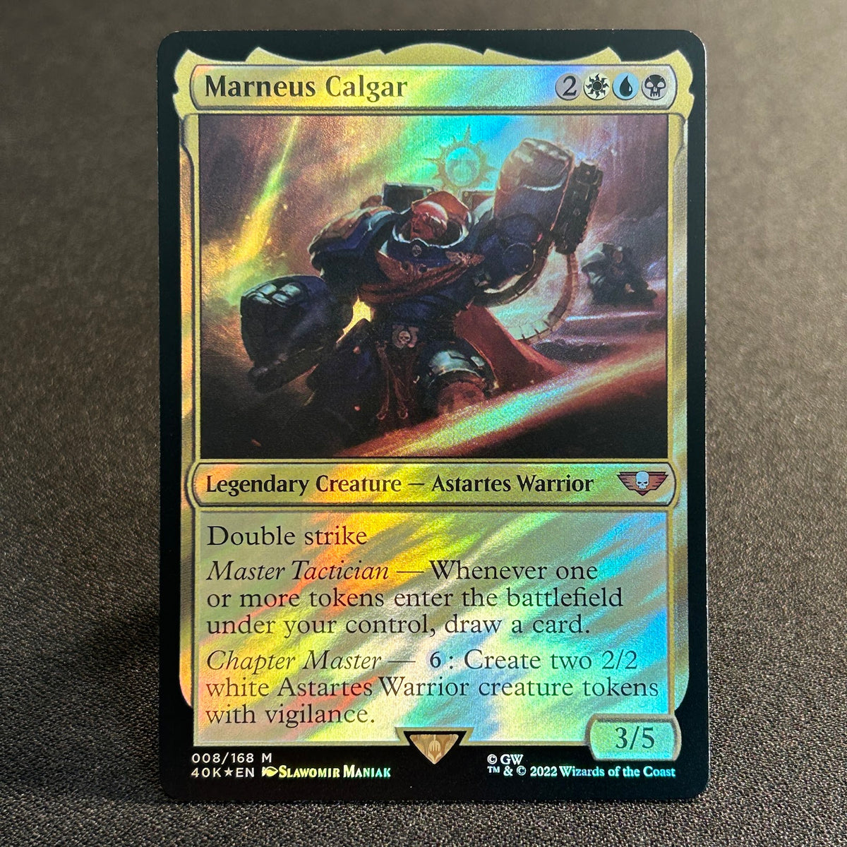 Marneus Calgar - Warhammer 40,000 Commander #8 - Surge Foil