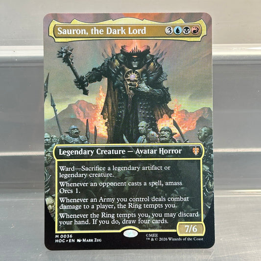 Sauron, the Dark Lord - The Hobbit Commander #36 - No Foil