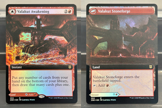 Valakut Awakening // Valakut Stoneforge - Zendikar RIsing #355 - Foil