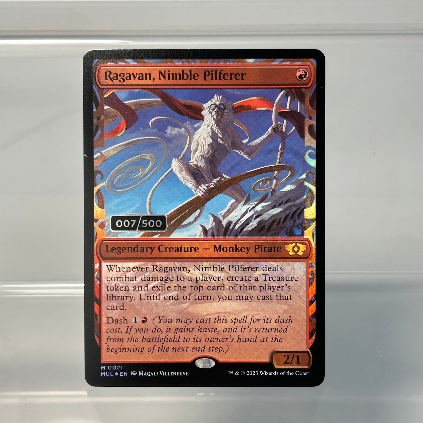 Ragavan, Nimble Pilferer - Multiverse Legends #21 (Serialized) - Foil