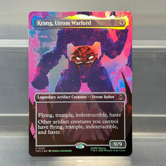 Krang, Utrom Warlord - Teenage Mutant Ninja Turtles #221 - Foil