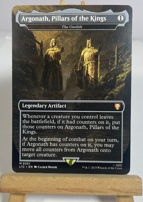 The Ozolith (Argonath, Pillars of the Kings) - The Lord of the Rings Commander #0351 - No Foil