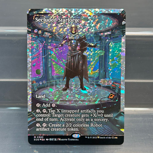 Secluded Starforge  - Edge of Eternities #392 - Fractured Foil