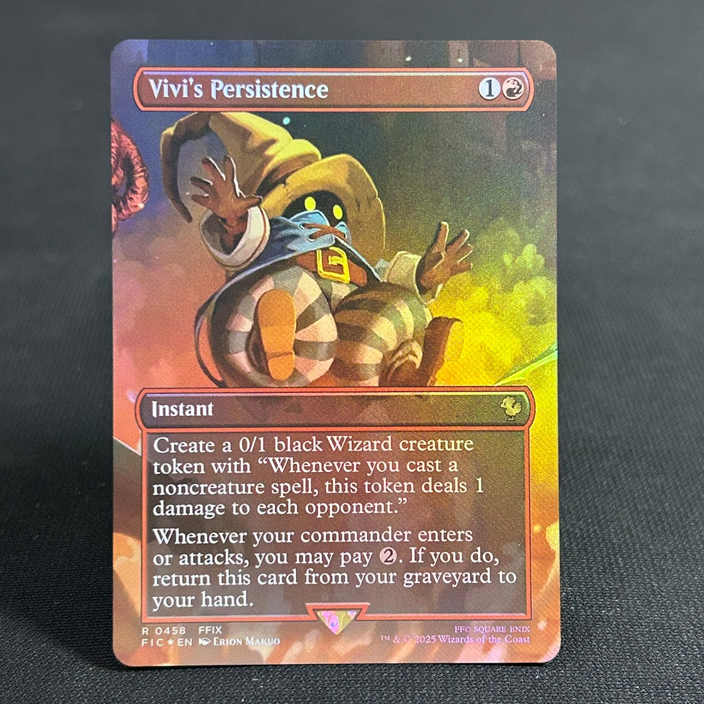 Vivi's Persistence - Final Fantasy Commander #458 - Foil