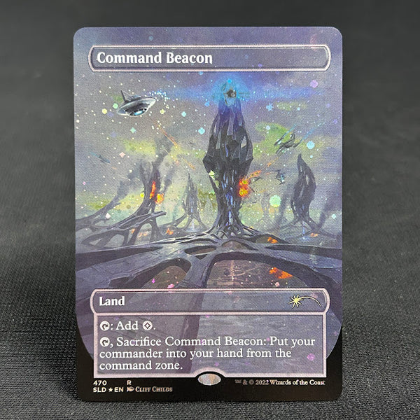 Command Beacon - Secret Lair #470 - Galaxy Foil – Cartón Barato