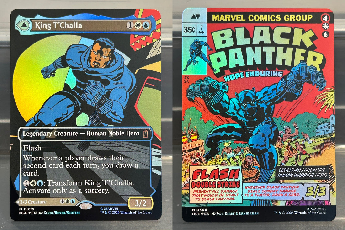 King T'Challa/Black Panther, Hope Enduring - Marvel Super Heroes #399 - Foil