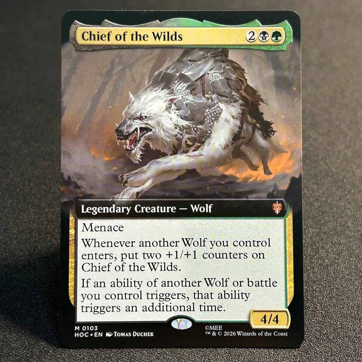 Chief of the Wilds - The Hobbit Commander #103 - No Foil